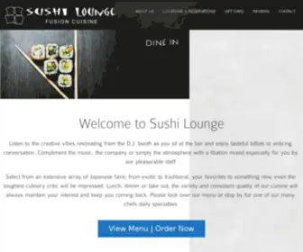 Sushilounge.com(sushilounge) Screenshot