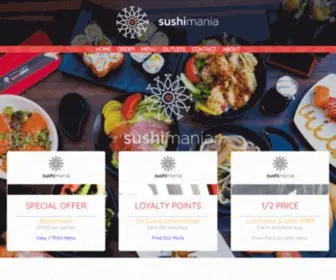Sushimania.co.uk(Please order online directly from us) Screenshot