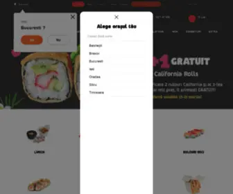 Sushimaster.ro(Sushimaster) Screenshot