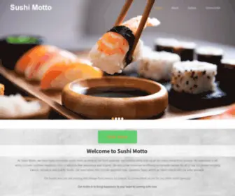 Sushimottodenton.com(Best Sushi In Denton) Screenshot