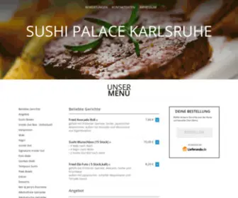 Sushipalacekarlsruhe.de(Sushi Palace Karlsruhe) Screenshot