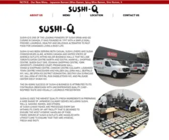 Sushiq.com(ABOUT US) Screenshot