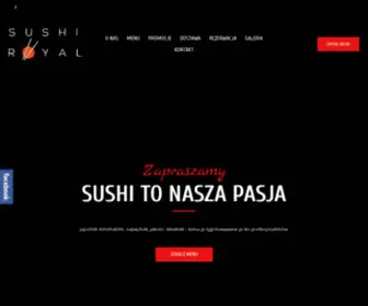 Sushiroyal.pl(Sushi Royal Krak) Screenshot