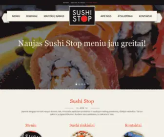 Sushistop.lt(Sushi Stop) Screenshot