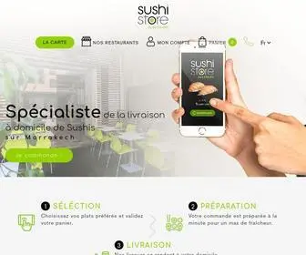 Sushistore.ma(Sushi store) Screenshot