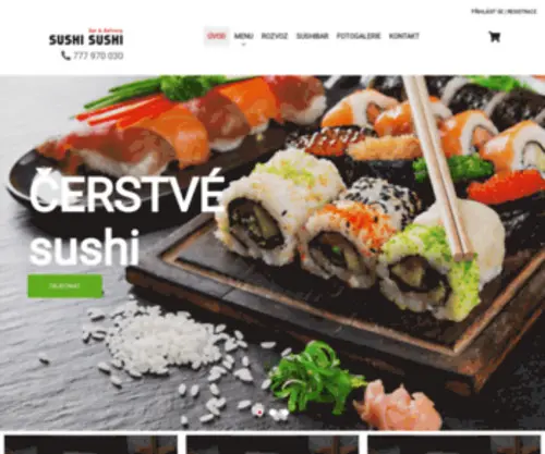 SushiSushi.cz(Rozvoz sushi Praha) Screenshot