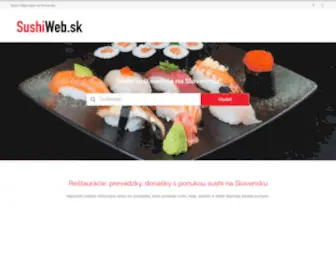 Sushiweb.sk(Sushi) Screenshot