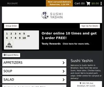 Sushiyashinbrooklyn.com(Brooklyn, NYMenu & Order Online)) Screenshot