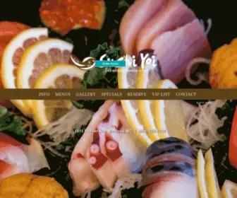 Sushiyoi.ca(Sushi Yoi) Screenshot