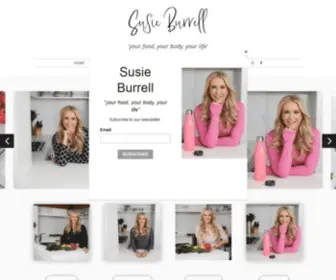 Susieburrell.com.au(Susie Burrell) Screenshot