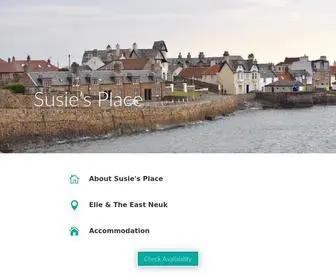 Susiesplaceelie.uk(Self catering in Elie) Screenshot