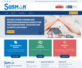 Susmaninsurance.com(Susman Insurance) Screenshot