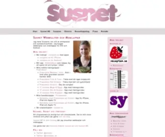 Susnet.se(Utveckling av appar) Screenshot