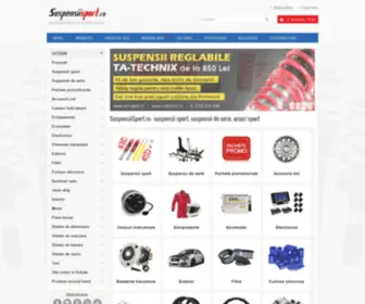 Suspensiisport.ro(Suspensii sport) Screenshot