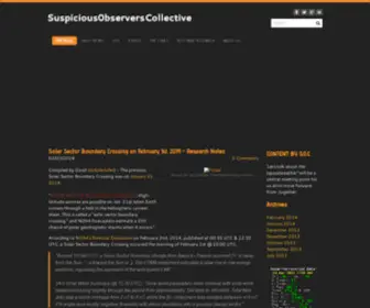 Suspicious0Bserverscollective.org(Suspicious0Bserverscollective) Screenshot