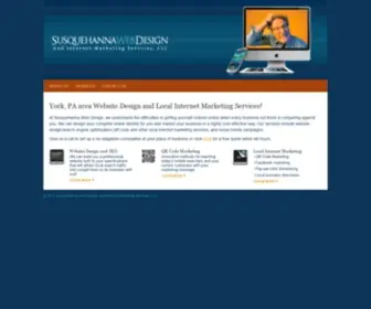Susqweb.com(PA area Website Design and Local Internet Marketing Services) Screenshot