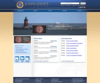Sussexcountyde.gov(Sussexcountyde) Screenshot