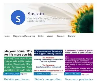 Sustain-Blog.com(Climate Change) Screenshot