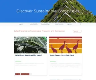 SustainabilityStore.com(Commonshare) Screenshot