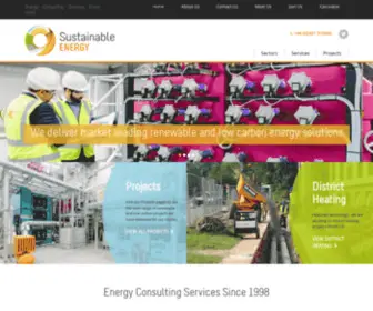 Sustainable-Energy.co.uk(Sustainable) Screenshot