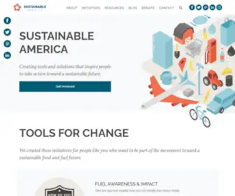 Sustainableamerica.org(Sustainable America) Screenshot