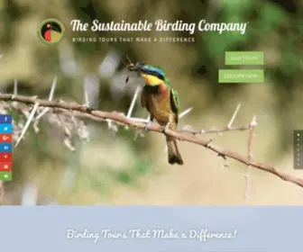 Sustainablebirding.com(Kenya Birding Tours) Screenshot