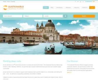 Sustainablebusinessalliance.org(Sustainable Business Alliance) Screenshot