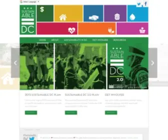 Sustainabledc.org Screenshot