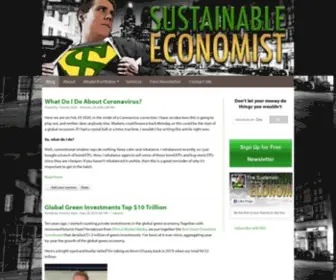 Sustainableeconomist.com(The Sustainable Economist) Screenshot