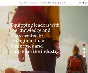 Sustainablefashionacademy.org(Sustainable Fashion Academy) Screenshot