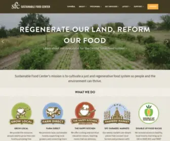Sustainablefoodcenter.org(Sustainable Food Center) Screenshot