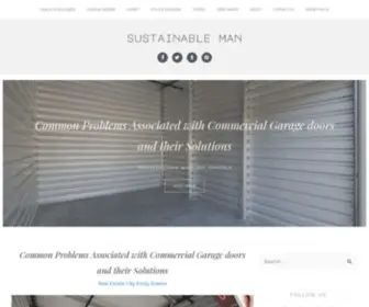Sustainableman.org(Sustainable Man) Screenshot
