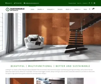 Sustainablematerials.com(Looking for an impact surface) Screenshot