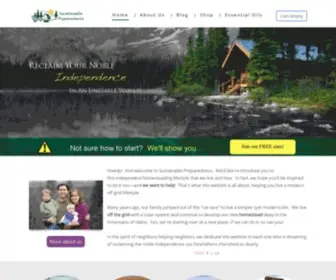 Sustainablepreparedness.com(Sustainable Preparedness) Screenshot