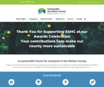 Sustainablesanmateo.org(2021 Home) Screenshot