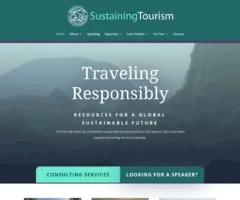 Sustainabletourism.net(Sustainable Tourism) Screenshot