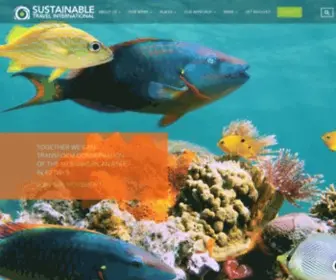 Sustainabletravel.org(Sustainable Travel International) Screenshot