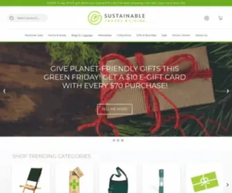 Sustainabletravelandliving.com(Shop Responsible Gear from Sustainable Travel & Living) Screenshot