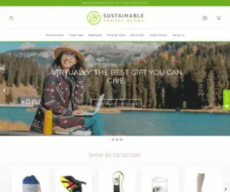 SustainabletravelStore.com(Shop Responsible Gear from Sustainable Travel & Living) Screenshot