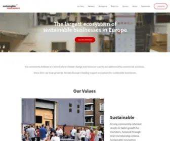 Sustainableworkspaces.co.uk(Sustainable Workspaces) Screenshot