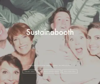 Sustainabooth.com(Sustainable Photo Booth Rental) Screenshot