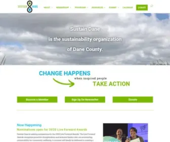 Sustaindane.org(Sustain Dane) Screenshot