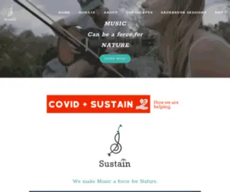 Sustainmusicandnature.org(Sustain) Screenshot