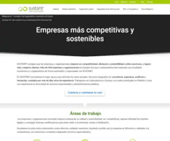 Sustant.es(Consultoría para empresas sostenibles) Screenshot