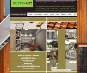 Sustenarq.com(Escritório/Loja) Screenshot