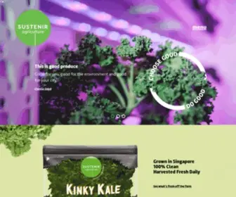 Susteniragriculture.com(Sustenir) Screenshot