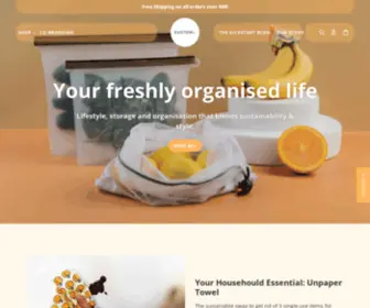 Sustomi.com.au(Your Freshly Organised Life) Screenshot