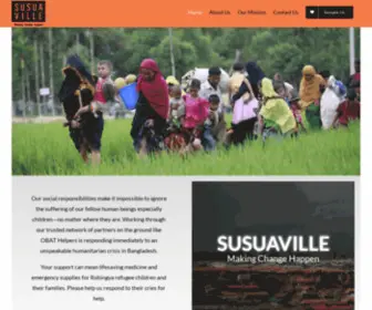 Susuaville.org(Making Change Happen Inc) Screenshot