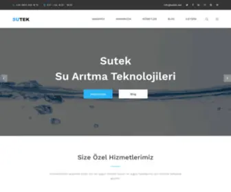 Sutek.net(Sutek Su Arıtma Teknolojileri) Screenshot