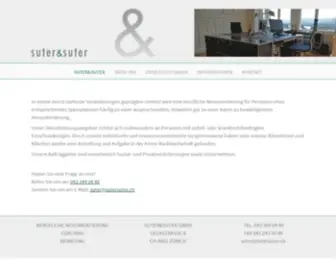 SuterSuter.ch(Berufliche Neuorientierung Coaching Beratung) Screenshot